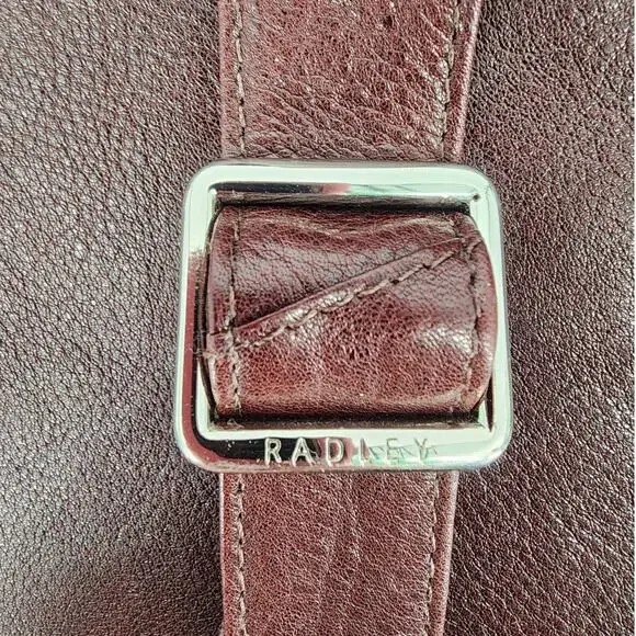 Radley London Dark Brown Pebbled Leather Crossbody Bag - Picture 10 of 13